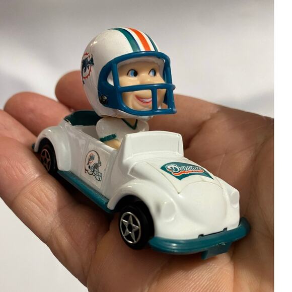 Vintage Miami Dolphins Lot- Dan Marino, toy Cars, 10 3M Stickers 90's 80's - Picture 5 of 16